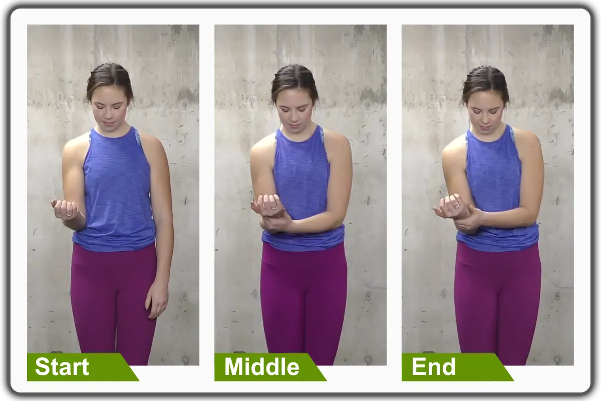 Exterior Wrist Rotations - Exercises for Wrist Pain