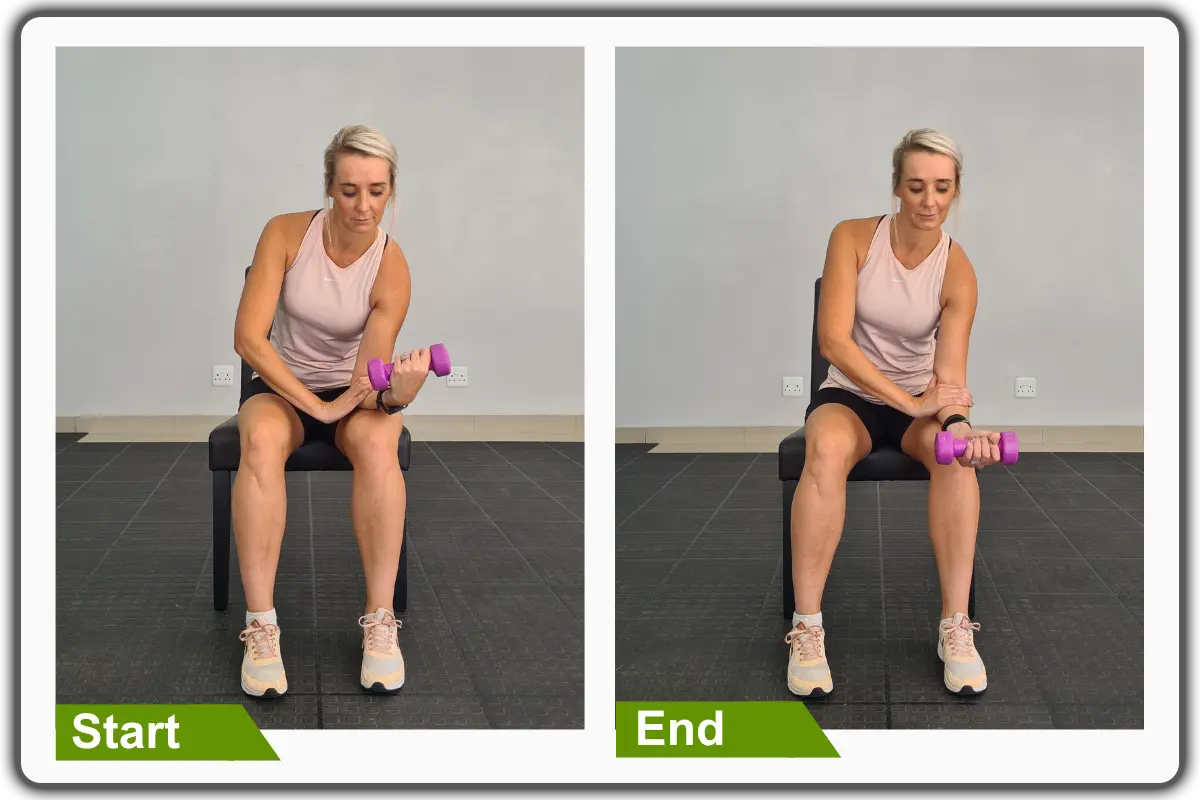 Wrist flexion - Exercises for Wrist Pain