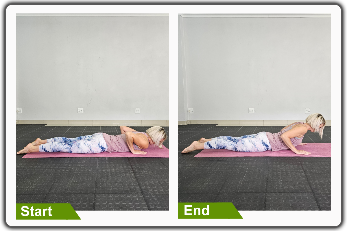 Baby Cobra Pose - Exercises for Costochondritis