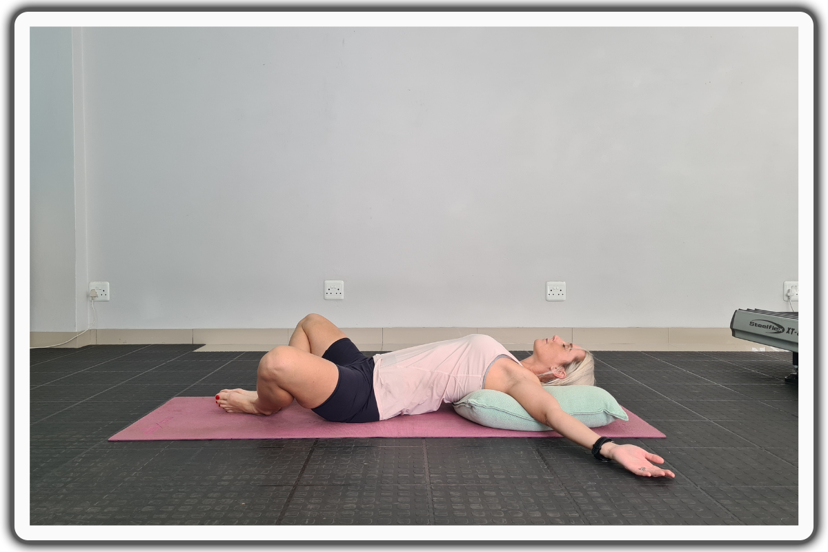 Supported Reclined Butterfly Pose – Heart Opener - heart opening yoga poses